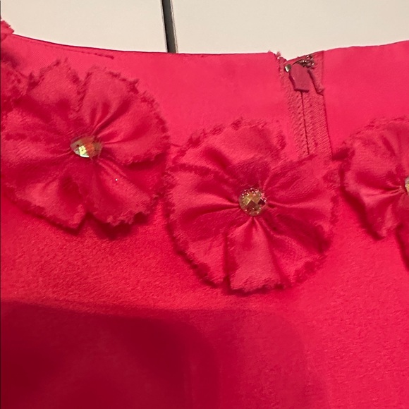 Pink dress with floral neckline! - Picture 4 of 5